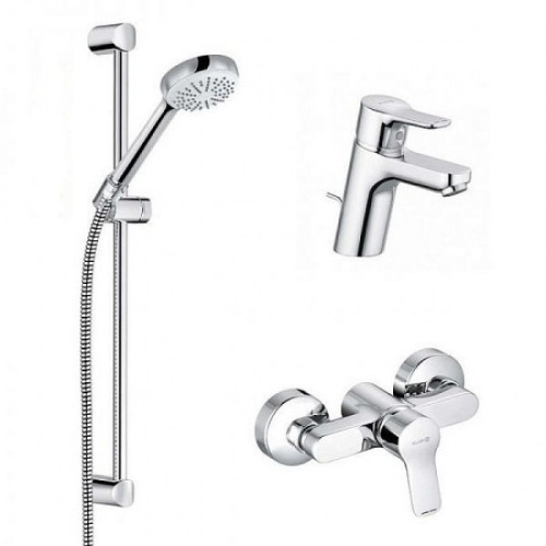 Набор смесителей для ванны  Kludi Pure&Easy 3в1, 378450565